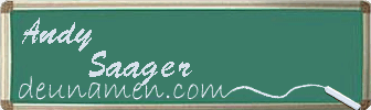 Andy Saager Visitenkarte